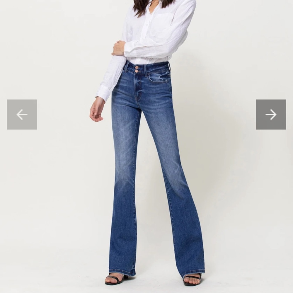 NWT Vervet Reflection High Rise Flare